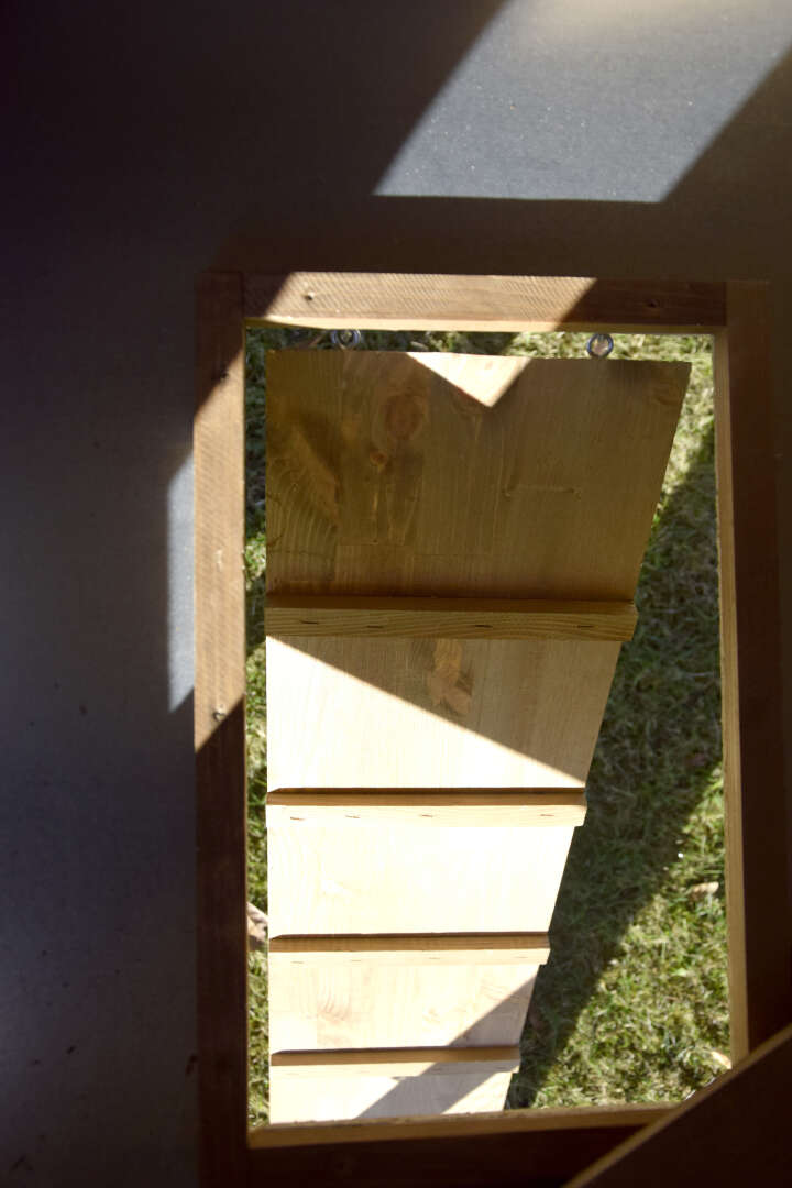 dobar Hühnerstall mit Gehege, Salatbeet, Legebox